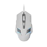 Mars Gaming MM024, RGB Gaming Maus, Optischer Sensor 4000 DPI, Huano Mechanische Switches, RGB Flow…